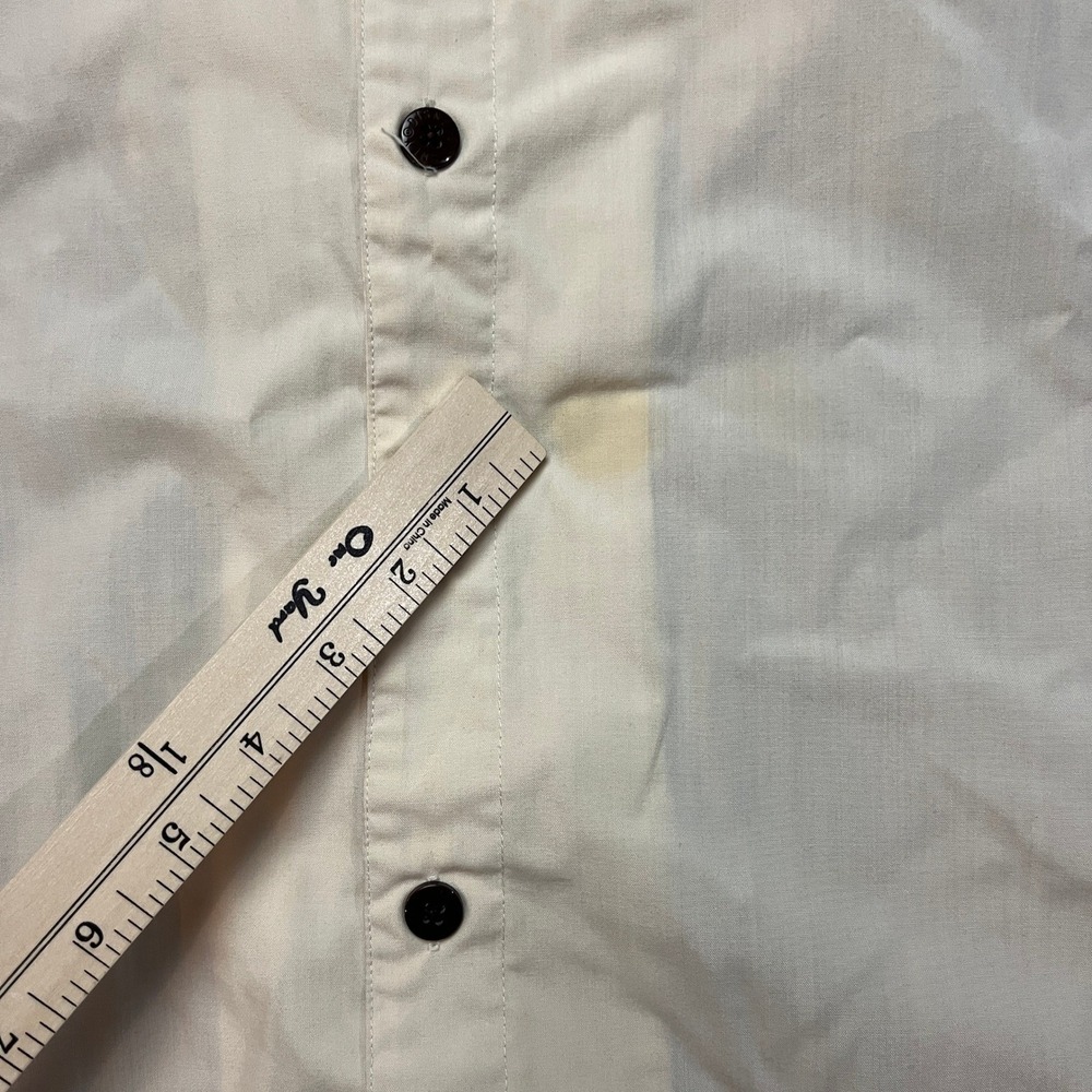 Disney Button‎ Down Mens XXL Brown Grumpys Tavern Bowling Shirt Short Sleeve - Picture 6 of 15